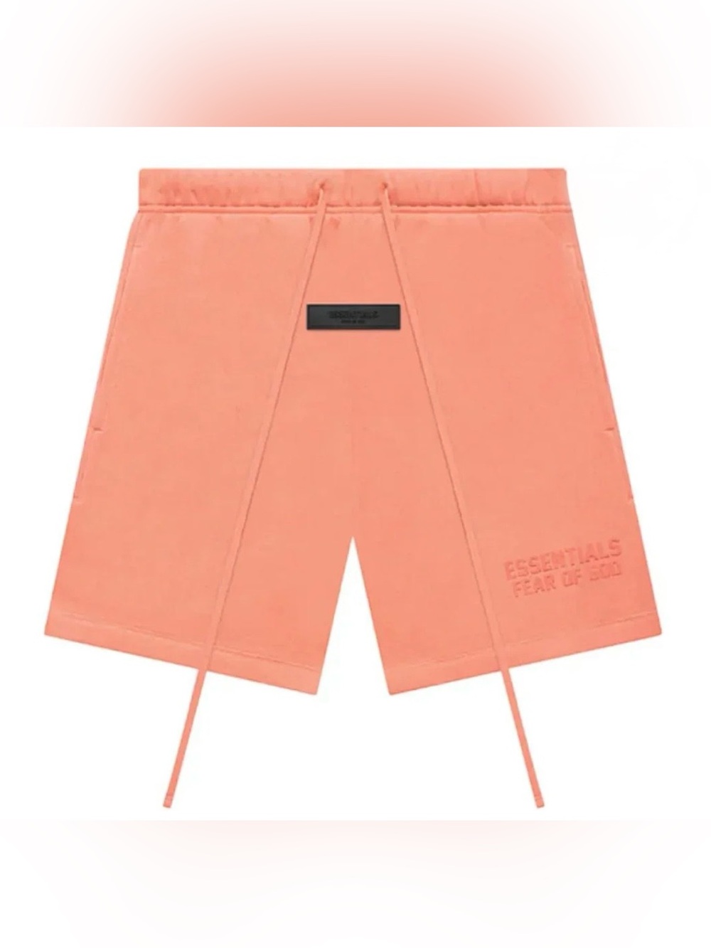 ESSENTIALS Fear of God Coral Pink Sweat Shorts